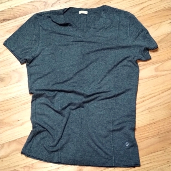 Paolo Pecora viscose short sleeve gray T shirt Sz M (no size label) Unisex - Picture 3 of 15